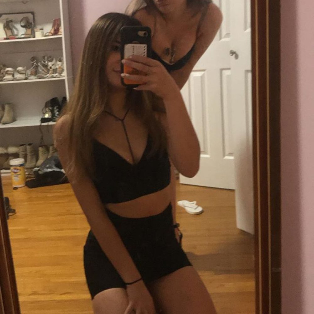Tobi Black Crop Top